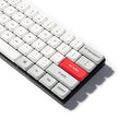Keychron Light Grey / White 133 Key LSA Profile Dye Sub PBT Keycap Set
