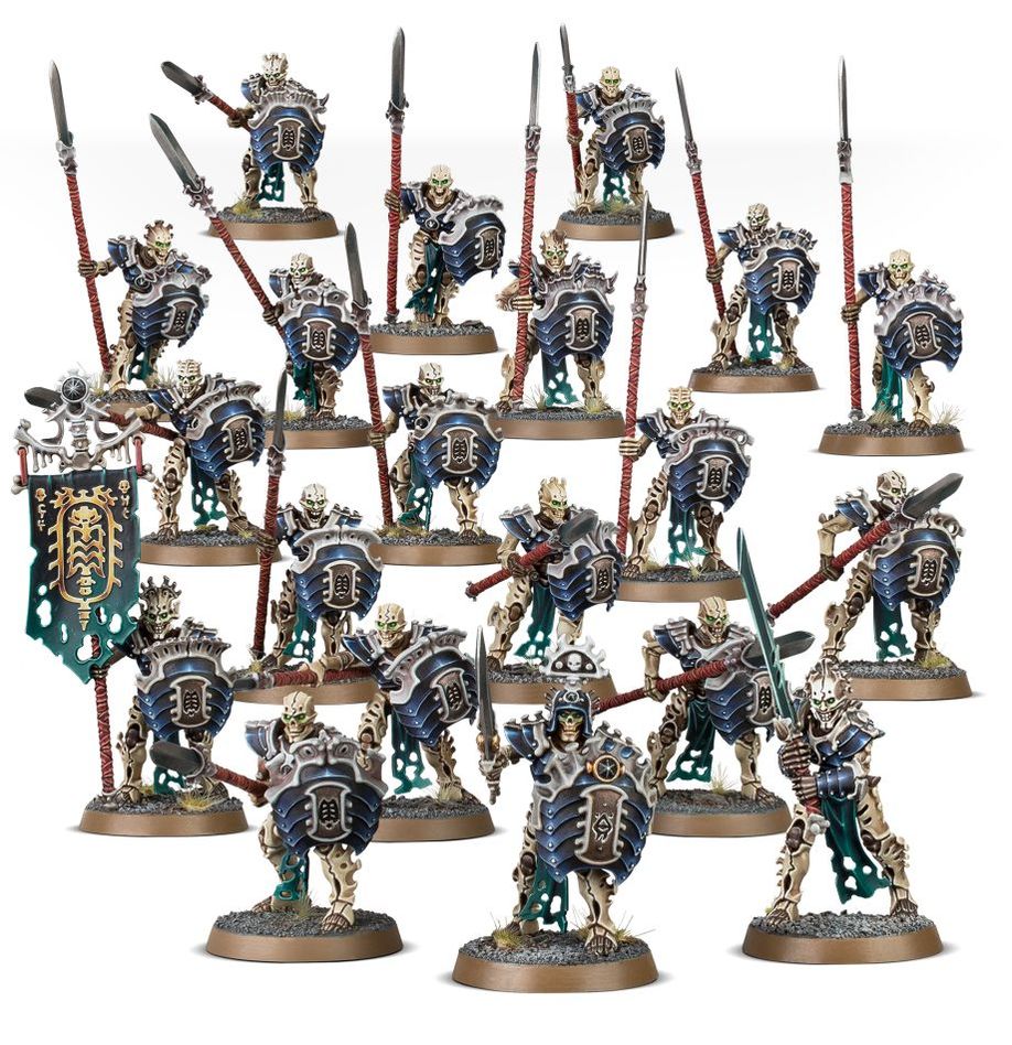 Warhammer: Age of Sigmar: Ossiarch Bonereapers - Mortek Guard