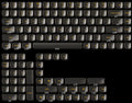 Keychron Black Translucent 129 Key LSA Profile ABS Keycap Set