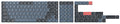 Keychron Grey / Black 119 Key LSA Profile ABS Keycap Set