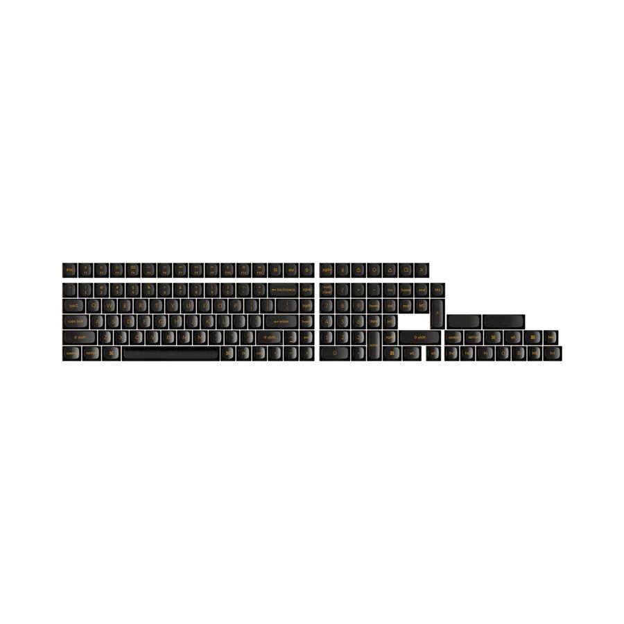 Keychron 138 Key Black Translucent OSA Profile ABS Keycap Set