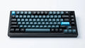 Keychron Dark Grey / Greyish Blue 140 Key KSA Profile Double Shot PBT Keycap Set