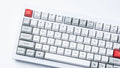 Keychron Light Grey / White 140 Key KSA Profile Double Shot PBT Keycap Set