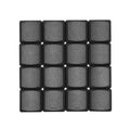 Tai-Hao Black THT Blank 18 Key ABS Low Profile Keycap Set