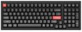 Keychron White on Black 141 Key OSA Profile Double Shot PBT Keycap Set
