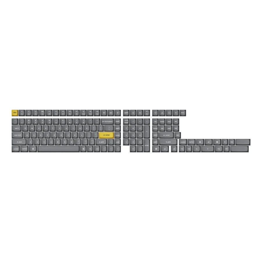 Keychron Dark Grey 141 Key OSA Profile Double Shot PBT Keycap Set