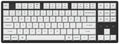Keychron Black on White 141 Key OSA Profile Double Shot PBT Keycap Set