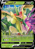 Flapple V 18 163 Battle Styles Holofoil
