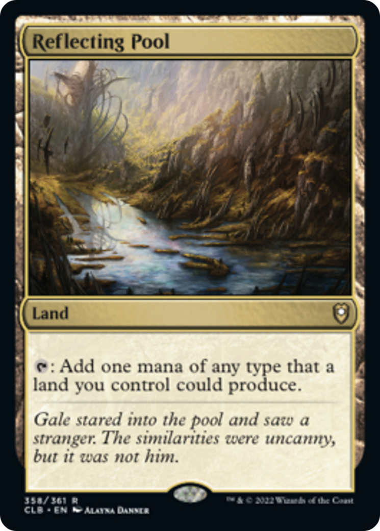 Reflecting Pool (CLB-358) - Commander Legends: Battle for Baldur's Gate Foil