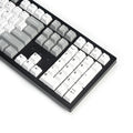 Keychron Grey / White / Mint 143 Key Cherry Profile Double Shot PBT Keycap Set