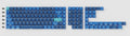 Keychron Ocean 133 Key OEM Profile Dye Sub PBT Keycap Set