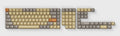 Keychron Wheat / Grey 133 Key OEM Profile Dye Sub PBT Keycap Set