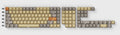 Keychron Wheat / Grey 133 Key OEM Profile Dye Sub PBT Keycap Set