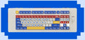 MelGeek Pixel Palette Brick Built TKL Hotswap Bluetooth 5.1 and 2.4 GHz. RGB Mechanical Keyboard