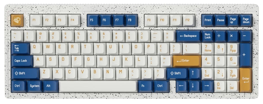MelGeek Modern97 Ocean Hotswap Bluetooth 5.1 and 2.4 GHz. RGB Mechanical Keyboard