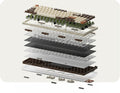 MelGeek Modern97 Nappa Hotswap Bluetooth 5.1 and 2.4 GHz. RGB Mechanical Keyboard