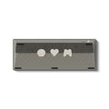 MelGeek Modern97 Slate Hotswap Wireless RGB Mechanical Keyboard