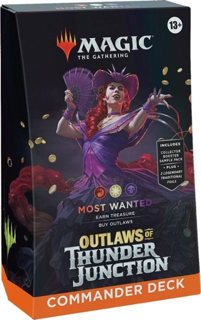 Magic: The Gathering - Outlaws of Thunder Junction Commander Deck - Most Wanted