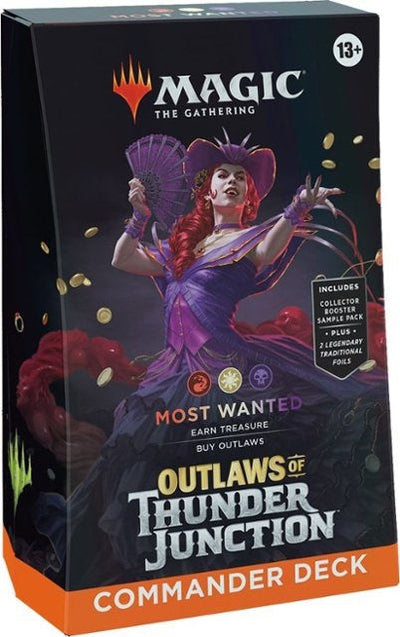 Magic: The Gathering - Outlaws of Thunder Junction Commander Deck - Most Wanted