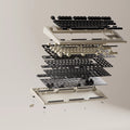 Vortex Model M SSK WKL TKL Hotswap Bluetooth and Wireless 2.4 GHz. Mechanical Keyboard