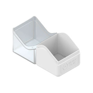 Heavy Play RFG Deck Box 100 Double Sleeved Cleric White