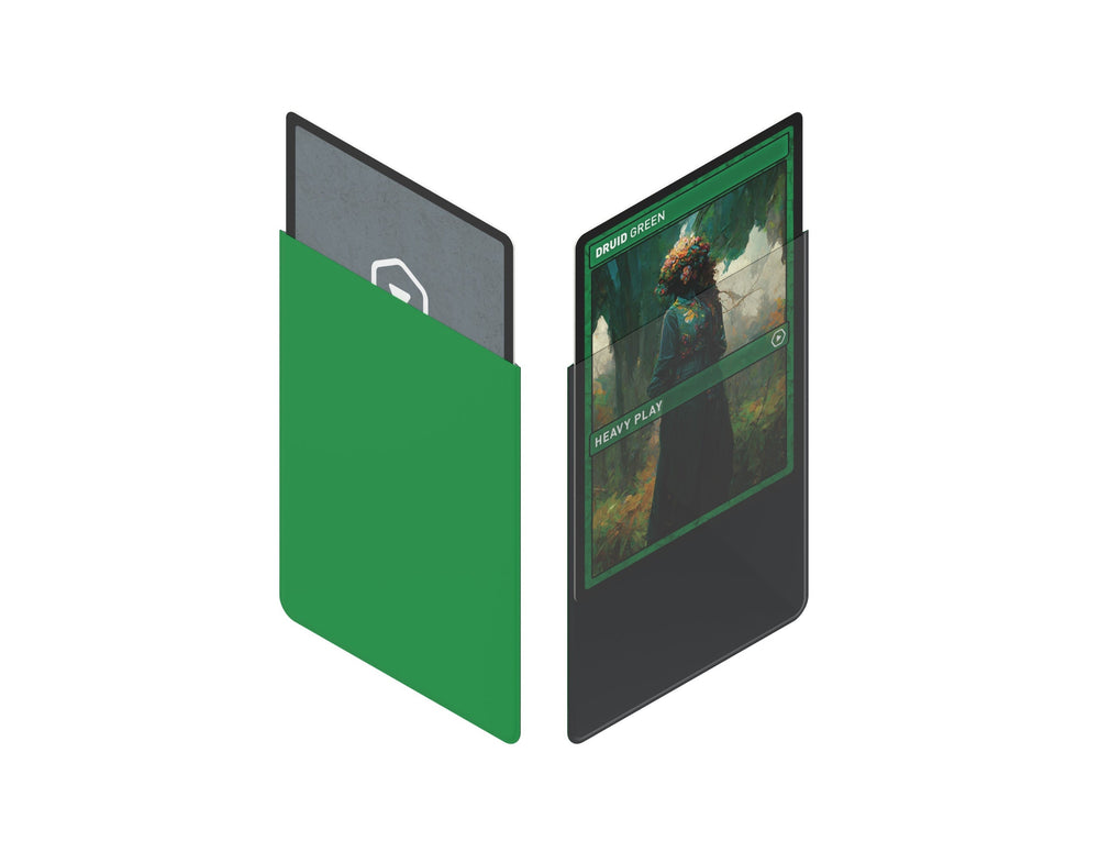 Heavy Play CURV Sleeves Standard 100 Count Druid Green