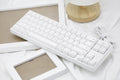 Ducky x Varmilo Miya Pro Mac White LED 65% Dye Sub PBT Mechanical Keyboard