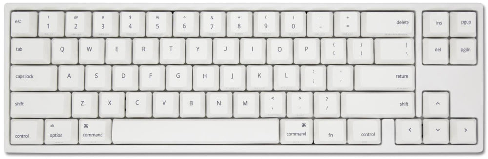 Ducky x Varmilo Miya Pro Mac White LED 65% Dye Sub PBT Mechanical Keyboard