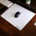 Varmilo White Tempered Glass Mouse Pad