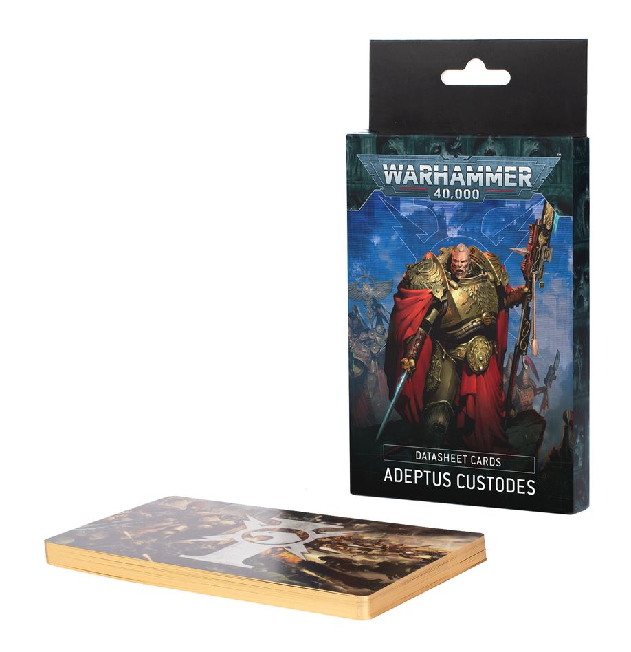 Warhammer 40,000: Datasheet Cards: Adeptus Custodes