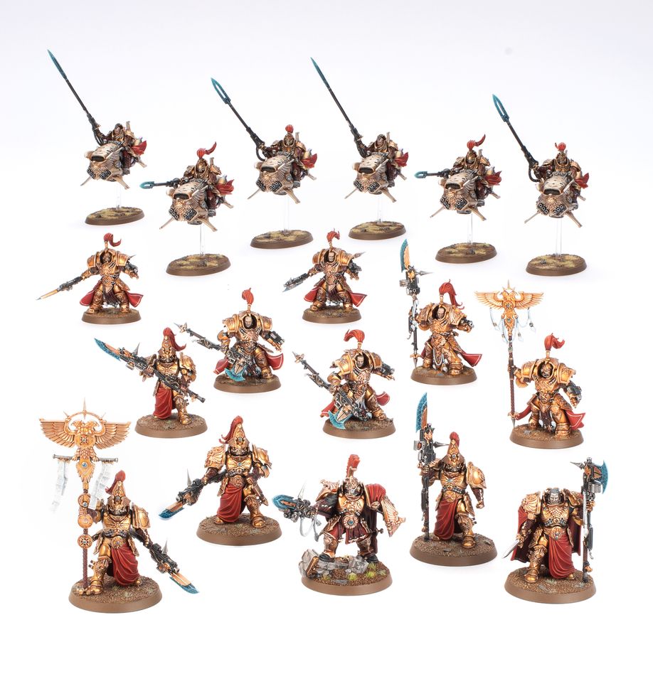 Warhammer 40,000: Adeptus Custodes Battleforce - Auric Champions