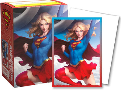 Dragon Shield Standard Brushed Art Card Sleeves Superman Series No 2 Supergirl (Stanley Lau) 100ct
