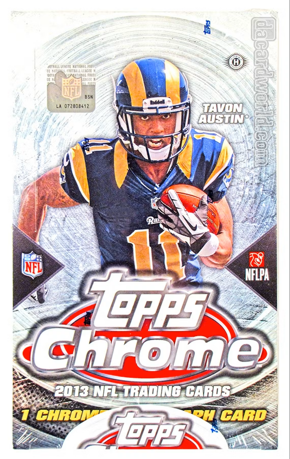 2013 Topps Chrome Football Hobby Box