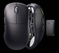 LAMZU Thorn Charcoal Black Wireless 1K / 4K Mouse