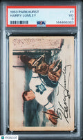 1953 Parkhurst Hockey Harry Lumley #1 PSA 3