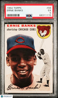 1954 Topps Baseball Ernie Banks RC Rookie #94 PSA 5
