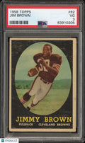 1958 Topps Jim Brown #62 PSA 3 Rookie RC