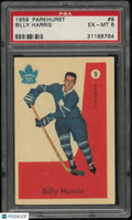 1959 Parkhurst Hockey Billy Harris PSA 6