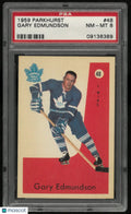 1959 Parkhurst Hockey Gary Edmundson PSA 8