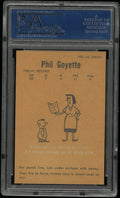 1961 Parkhurst Hockey Phil Goyette PSA 8