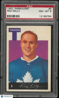 1962 Parkhurst Hockey Red Kelly PSA 8