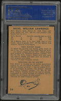 1963 Parkhurst Bill Hicke PSA 8