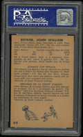 1963 Parkhurst Hockey Johnny Bower PSA 7