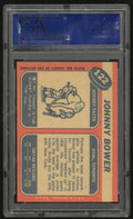 1968 Topps Hockey Johnny Bower PSA 8