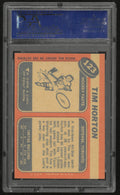 1968 Topps Hockey Tim Horton PSA 8