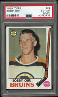 1969 Topps Hockey Bobby Orr #24 MC PSA 6