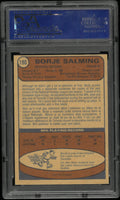 1974 O-Pee-Chee OPC Hockey Borje Salming PSA 7