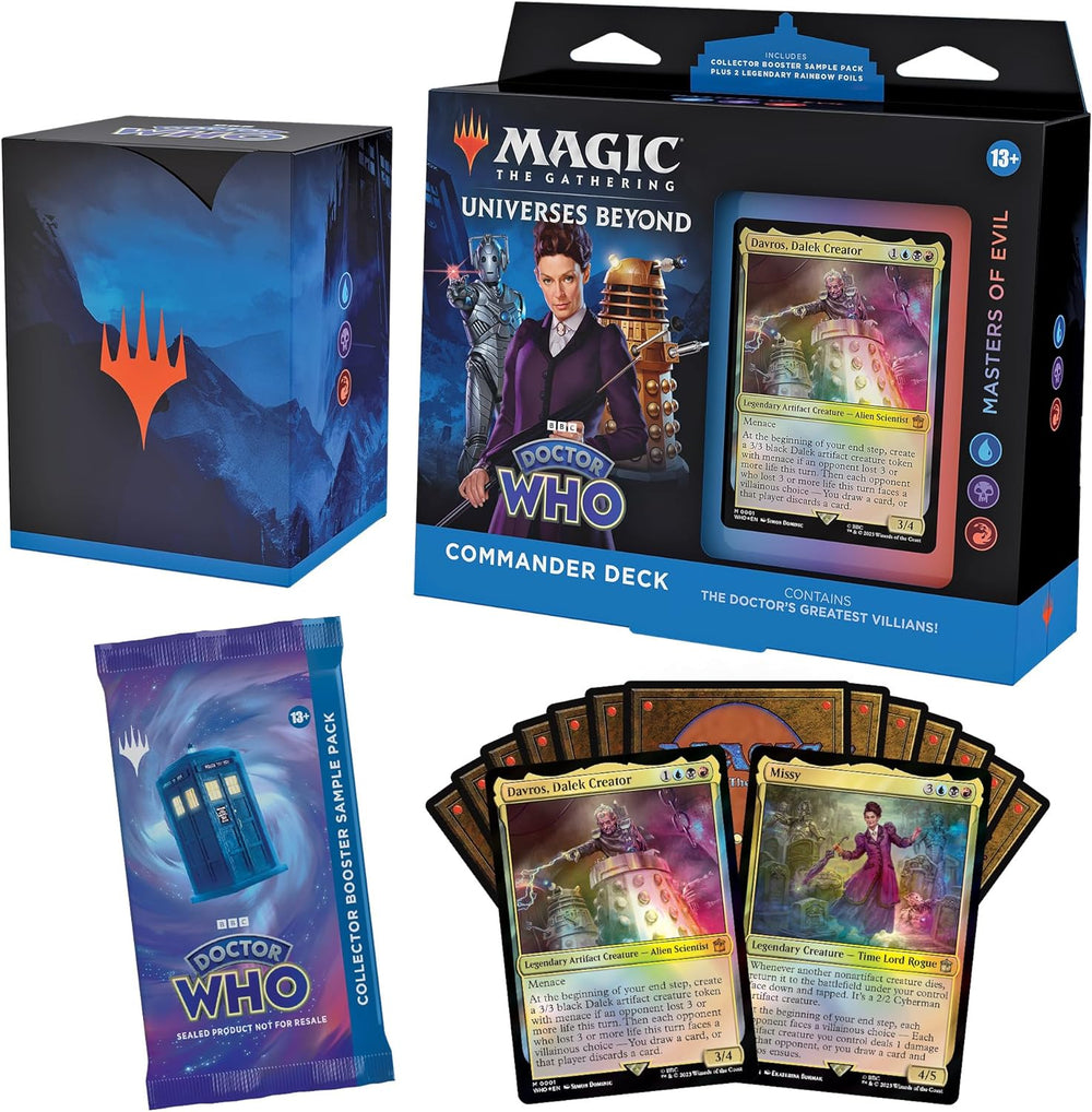 Magic: The Gathering - Universes Beyond: Doctor Who - Masters of Evil Commander Deck