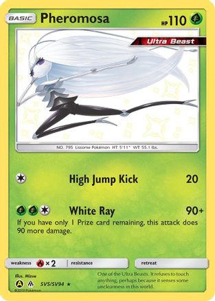 Pheromosa (SV5/SV94) - Hidden Fates Shiny Vault Holofoil