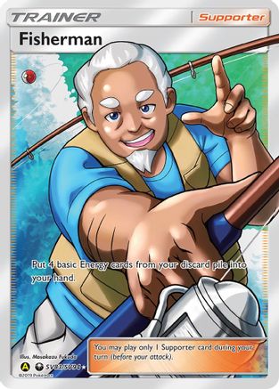 Fisherman (SV83/SV94) - Hidden Fates Shiny Vault Holofoil